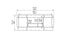 Ecosmart Fire Flex 68DB.BX2 Double Sided Fireplace Insert - Black Finish / Stainless Steel Burner - ESF.FX.68DB.BX2